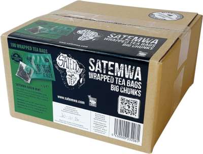 [satgreenmint100] Satemwa Tea Bags Green and Mint 100pc