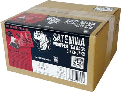 [satwhitehibiscuspeach100] Satemwa Tea Bags White Hibiscus Peach 100pc