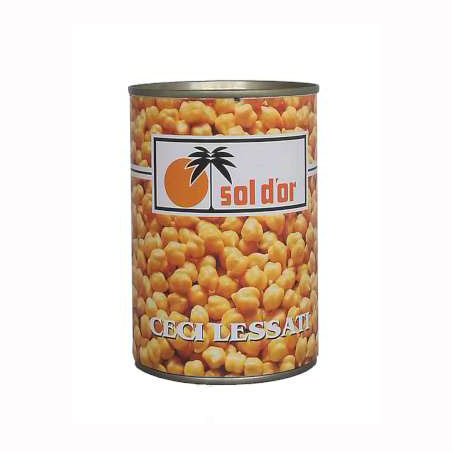 [sol1230240400] Sol d'Or Ceci Lessati 400g