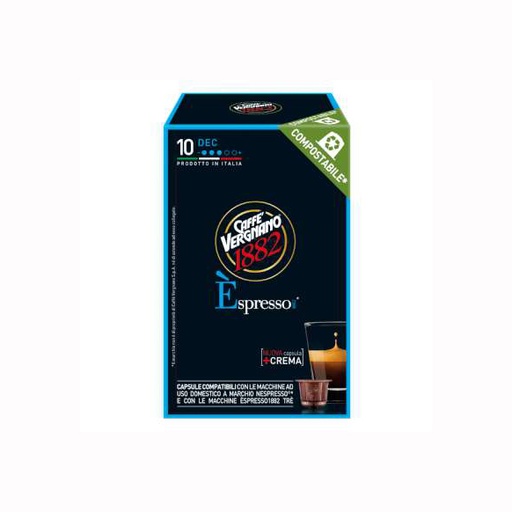 [verncc549C1] Vergnano NCC DEK 10 capsules compostable