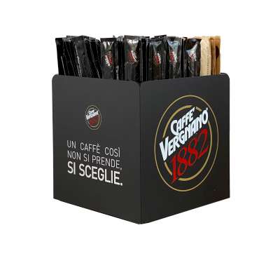 [verpos99187] Vergnano Sugar Holder Counter Plexi Square