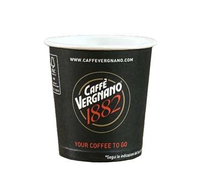 [verta99170] Vergnano Take Away Piccolo 50 x 12cl-4oz