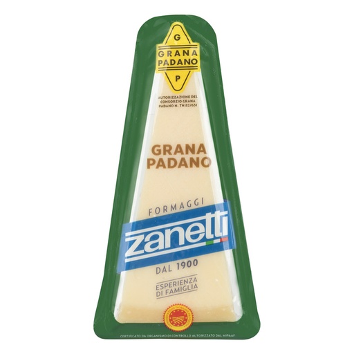 [zangp365a] Zanetti Grana Padano DOP FWP 250g