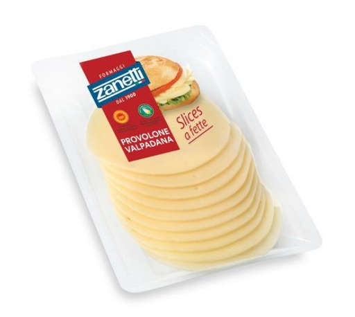 [zanpt585b] Zanetti Provolone Valpadana Dolce a Fette 120g