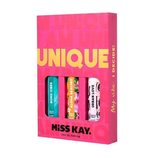 [kay40143] Miss Kay. I Am Unique Trio Kit eau de parfum 25 ml x 3