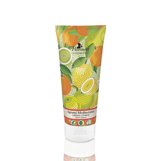 [flo2439] Florinda Mosaici Italiani Agrumi Mediterranei body cream 200 ml