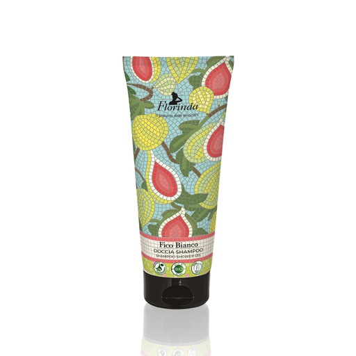 [flo2591] Florinda Mosaici Italiani Fico Bianco douchegel 200 ml