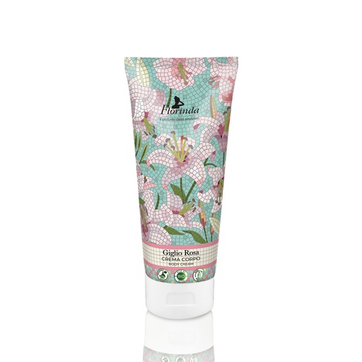 [flo2442] Florinda Mosaici Italiani Giglio Rosa body cream 200 ml