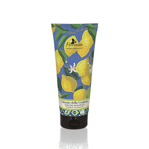 [flo2624] Florinda Mosaici Italiani Limone della Costiera shower gel 200 ml