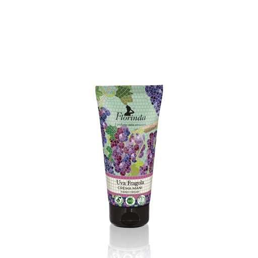 [flo2772] Florinda Mosaici Italiani Uva Fragola crème mains 75 ml