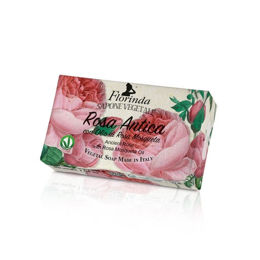 [flo2147] Florinda Emozione Rosa Antica savon solide 200 g
