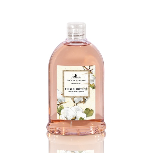 [flo1173] Florinda Emozione Fiori di Cotone gel douche 500 ml