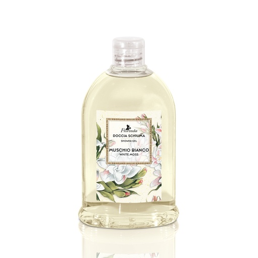 [flo1176] Florinda Emozione Muschio Bianco douchegel 500 ml