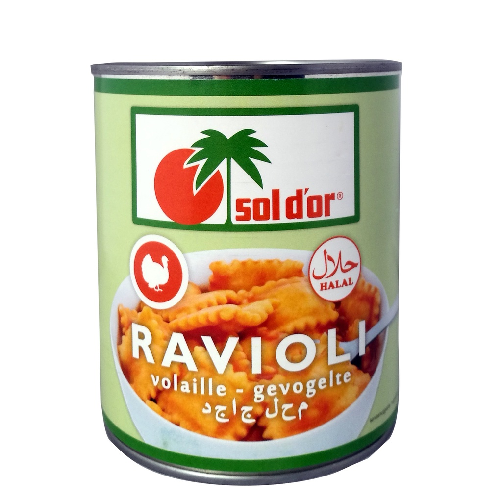 Sol D'or ravioli gevogelte 800 gr