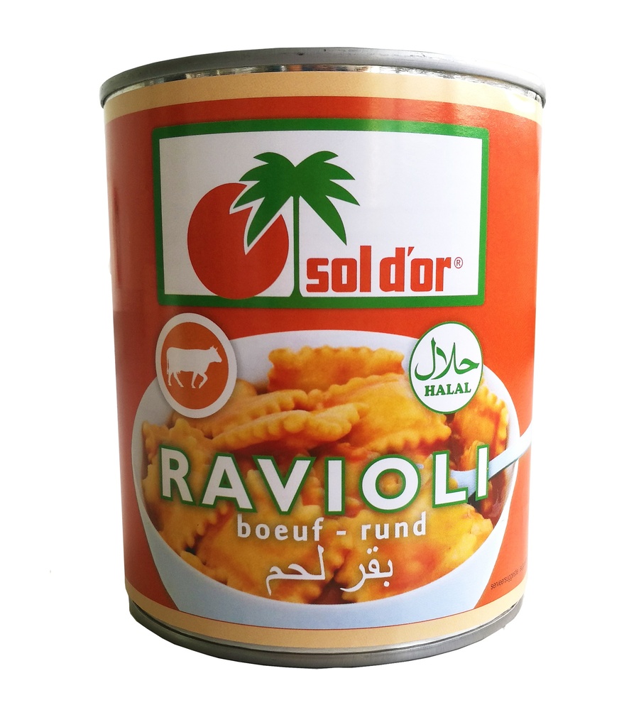 Sol D'or ravioli rund 800 gr