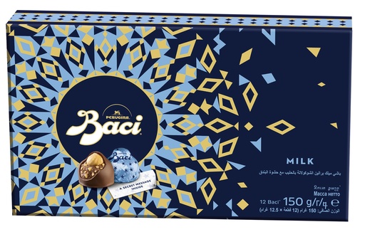 [bac12439542] Baci Milk Box 12 pcs 150g 