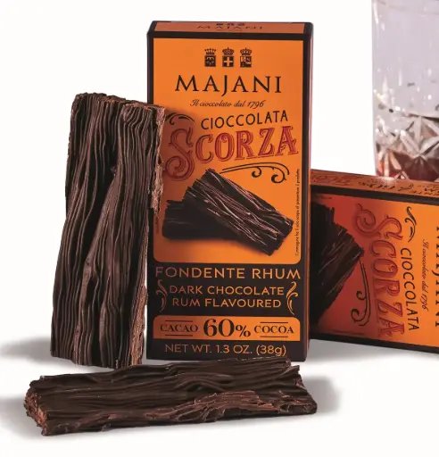 [maj3003/21] Majani Scorza Fondente Rhum 38g