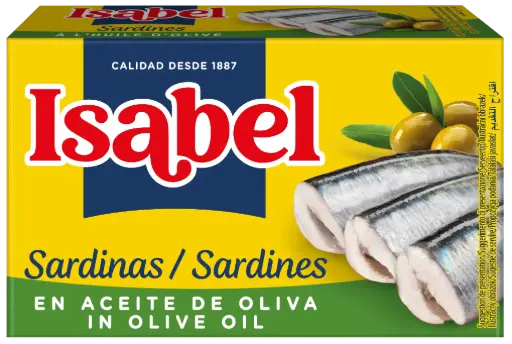 [isa2602571200] Isabel Sardinillas en Aceite de Olivia 125g