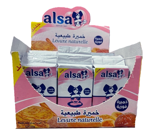 [alslevure] Alsa Levure Naturelle Display 12 x 125g
