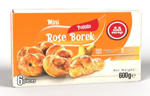 [ssret100012569] Simit Sarayi Potato filled rose borek 600g