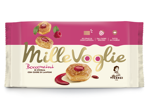 [vic5233] Vicenzi Millefoglie Lamponi 90g