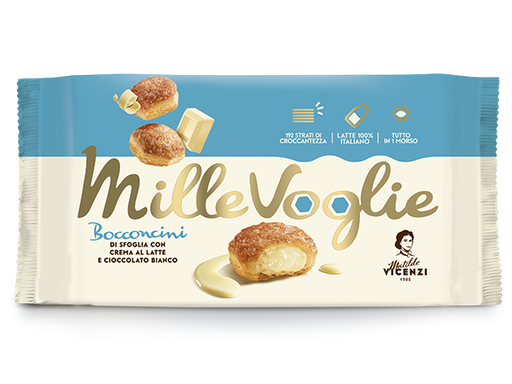 [vic5231] Vicenzi Millefoglie Crema Latte 100g