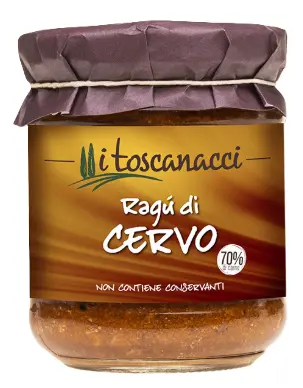 [tossuvv240] Toscanacci Sugo Di Cervo 180g