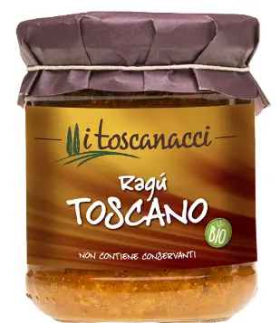 [tossuvv450] Toscanacci Ragu' Toscano Bio 180g