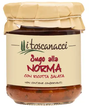 [tossuvv475] Toscanacci Sugo Alla Norma Con Ricotta Salata 180g