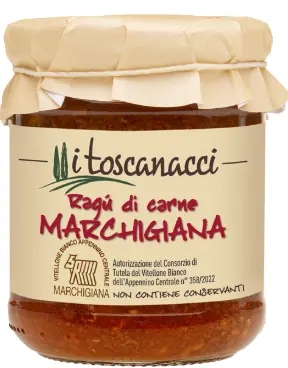 [tossuvv515] Toscanacci Ragu' Di Carne Marchigiana 180g