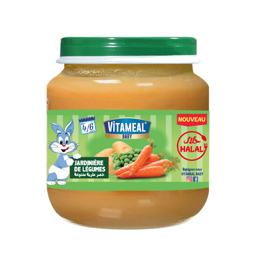 [vitabrp00055] Vitameal Repas Jardiniere Legumes 2 x 120 g