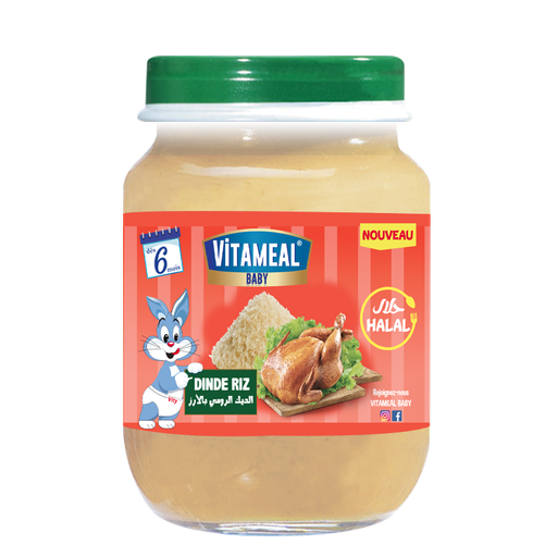 [vitabrp00063] Vitameal Dinde Riz 2 x 190 g