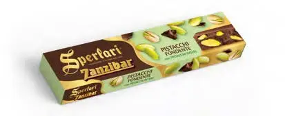 [sperA6262] Sperlari Zanzibar Pistacchi Fondente 200g