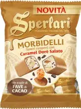 [sperA6146] Sperlari Morbidelli Teneri ricoperti con Caramel Dore Salato 117g
