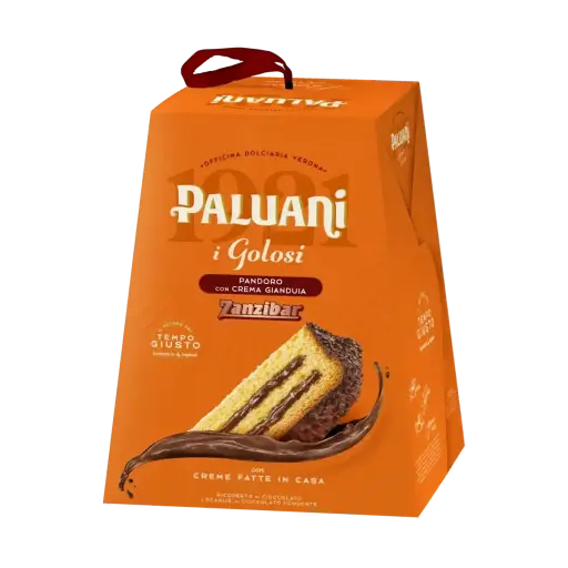 [palA9690] Paluani Pandoro crema cioccolato Zanzibar 750g