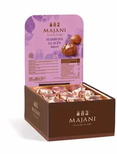 [maj2419] Majani Marron Glacés Display 20g