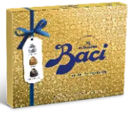 [bac12595334] Baci Sparkling Gold Xmas Box Assorted UTZ 250g