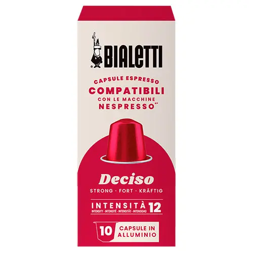 [bia096080433] Bialetti Nespresso Compatibles Aluminum Raffinato 10 caps