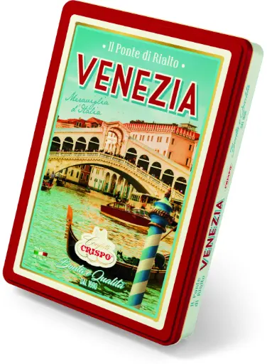 [cri10436059] Crispo Ciocoli Latta Venezia 200g