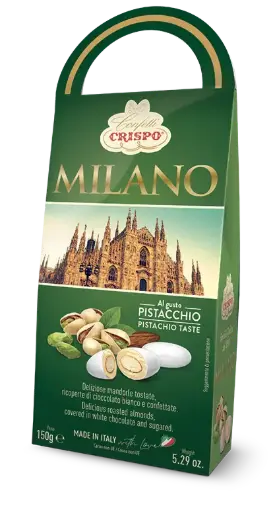 [cri10137212] Crispo Gift box Milano Snob Pistacchio 150g