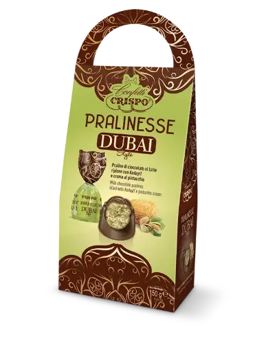 [cri10437528] Crispo Pralinesse Dubai Style 150g
