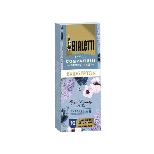 [bia096080460] Bialetti Nespresso Compatibles Aluminum Bridgerton 10 caps
