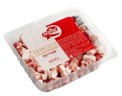 [ras95701] Raspini Guanciale Cubetti 120g