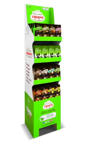 [cri010347481] Crispo Linea Gourmet Espositore Da Terre 150g