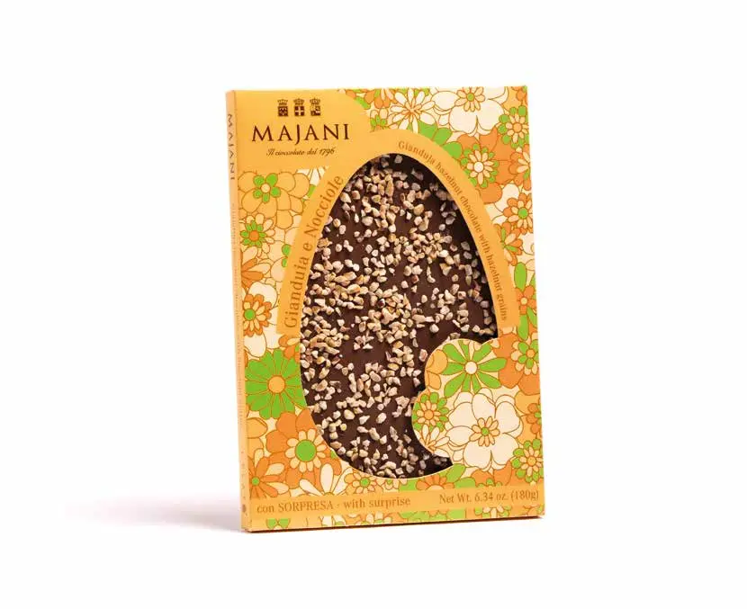 Majani Plato Bloom Gianduia & Nocciole 180g