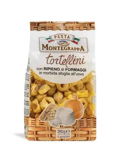 [mgr01018110103] Montegrappa Tortellini secchi al Formaggio senza Palma 250g