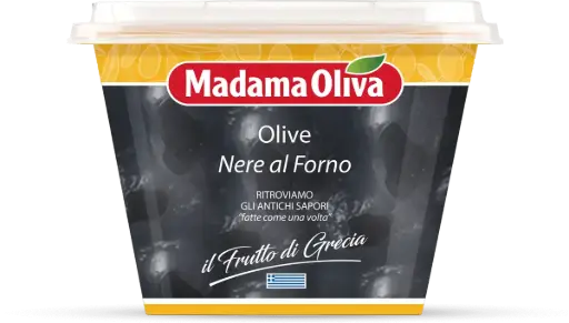 [madows025] Madama Oliva Olive Nere Al Forno 250g