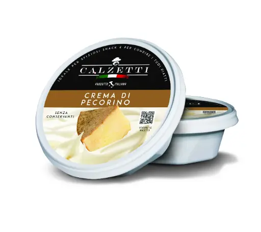 [calcpr008] Calzetti Crema di Pecorino 125g