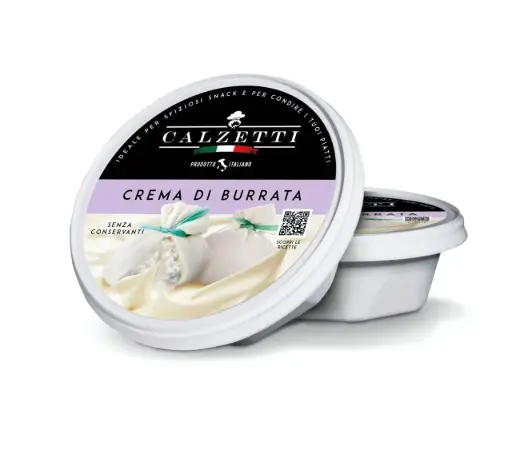 [calcpr105] Calzetti Crema di Burrata 125g