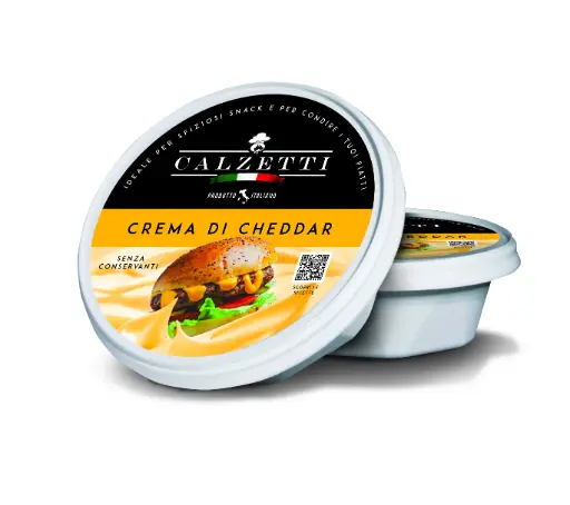 [calcpr004] Calzetti Crema di Cheddar 125g